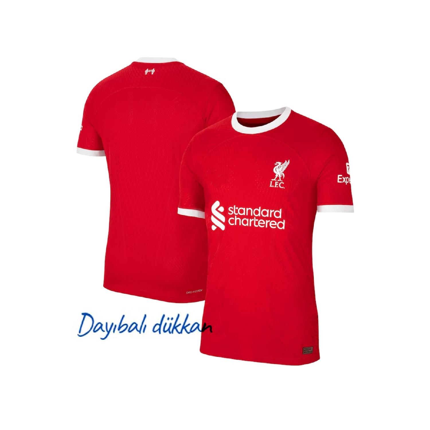 

Красная домашняя майка Daybal Liverpool 2023/24