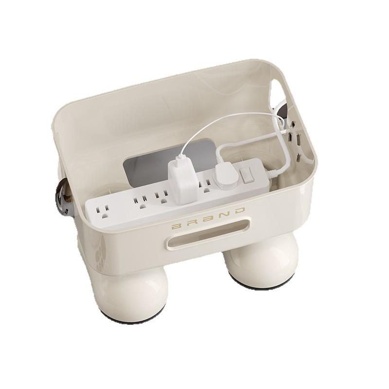 Home router storage box Wireless wifi box Cartoon desktop finishing wire box Multifunctional plastic rack