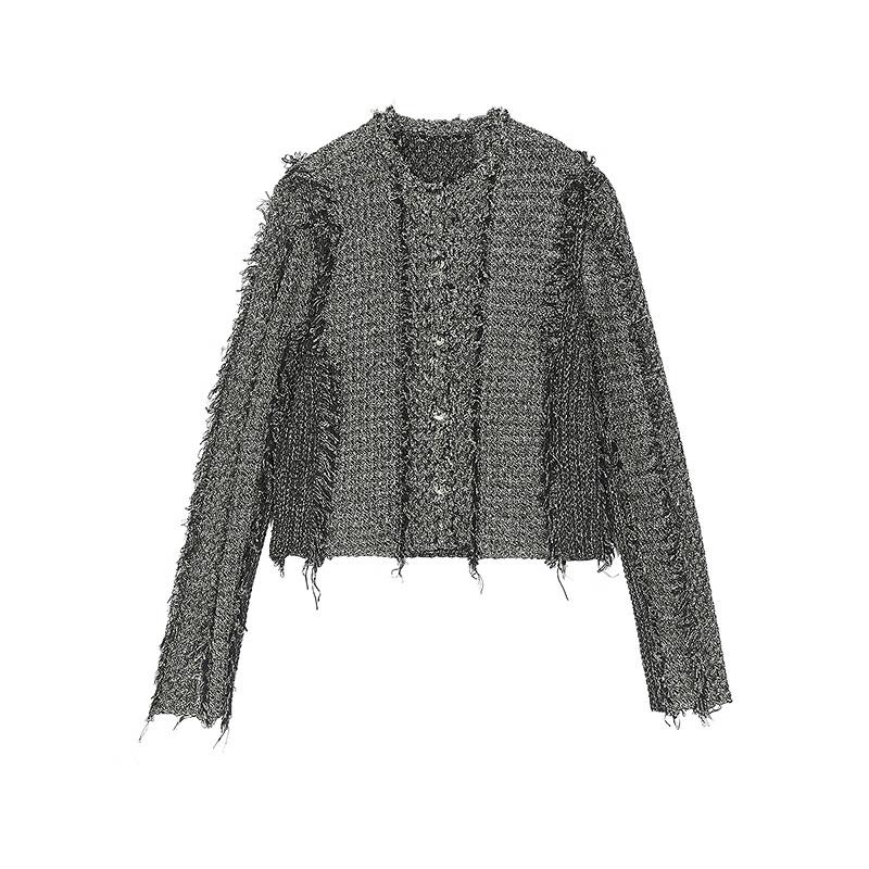 JNBY 2025 Autumn Round Neck Cardigan Sweater