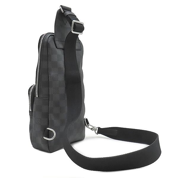 LOUIS VUITTON N41719 Damier Grafitte Avenue sling bagbody bag Damier Grafitto Canvas Array