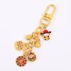 1Pcs New Chinese Style Cute Lucky Cat Keychain Cartoon Kitten Car Bag Charm Ornaments Pendant Keyring Jewelry Couple Gift
