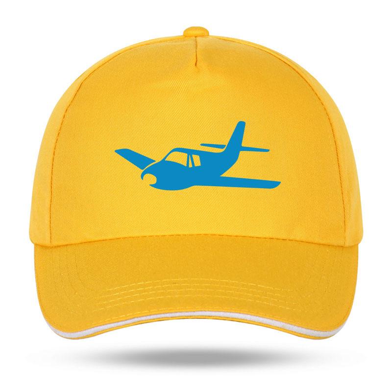 New Unisex Women Fashion Airplane Pilot Wings Funny Print Baseball Caps for Hip Hop Cotton Trucker Cap Bone Dad Hats