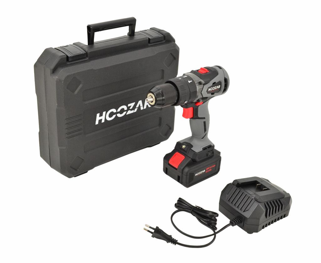 Awtools Hoozar Wkrętarka Udarowa Bezszczotkowa 18V 1X5.0Ah 80Nm Cdh80Bl-T1