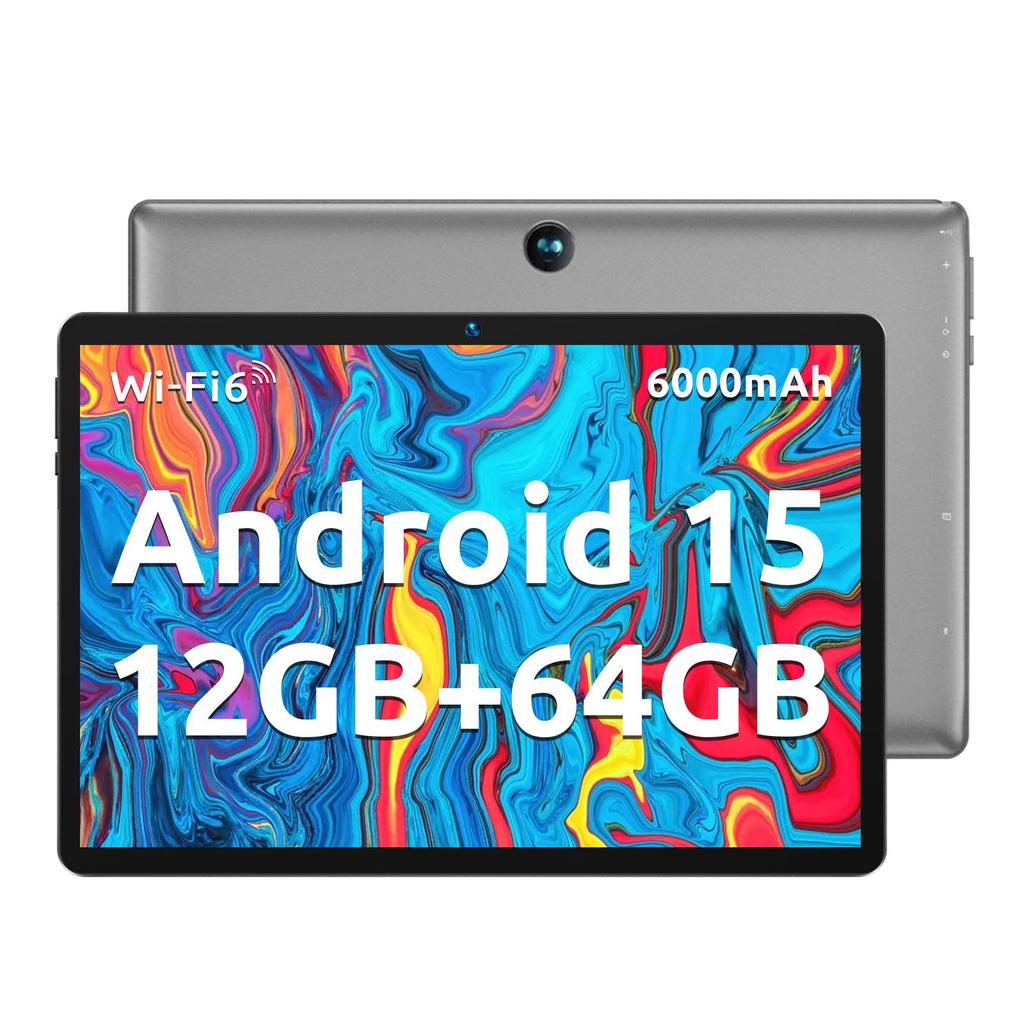 BMAX I9 Plus Android 15 GPU G522EE 12(4+8)GB RAM 64 GB ROM 10,1palcový Allwinner RK3562 Quad Core Port Tablet PC WIFI 6