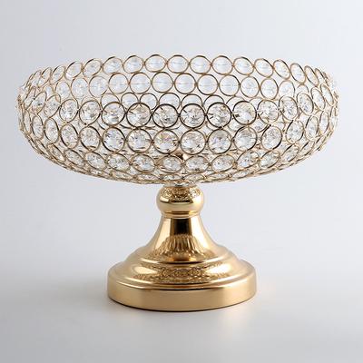 25 cm Kerzenhalter Hochzeit Foto Requisiten Haushalt Obst Aufbewahrungsschale Süßigkeiten Tablett