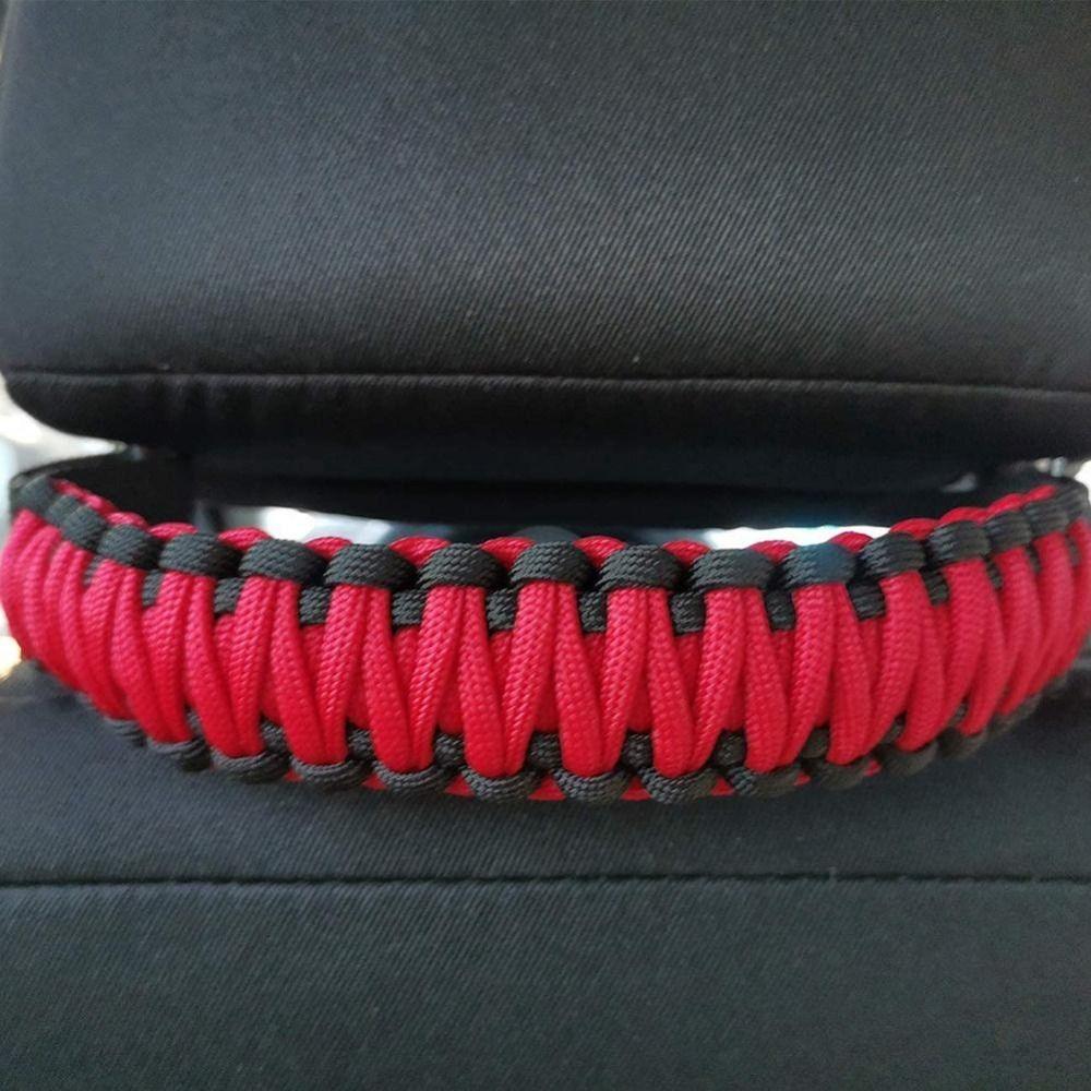 2 Pcs Polyester Car Seat Handle Back Auxiliary Accessories Rear Seat Safety Armrest  Vehicle