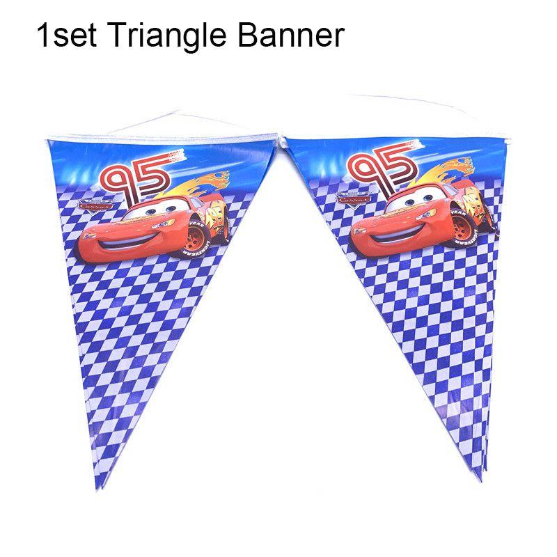 Mcqueen Cars Theme Birthday Party Supplies Decor Kids Baby Shower Banner Plates