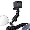 360° Rotating Action Camera Stand Sturdy Rearview Mirror Camera Bracket  Camera Accessories