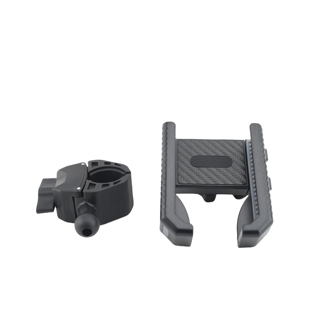 Support de téléphone pour vélo antichoc rotatif à 360 degrés avec poignée à libération rapide Pince pour téléphone portable pour moto Chariot