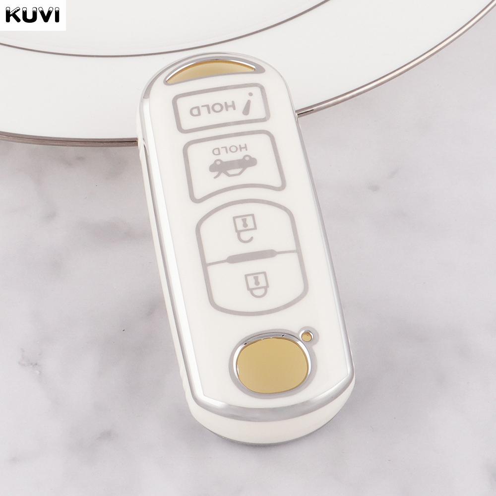 2 3 4 Buttons New Tpu Car Key Case Cover Shell Fob For Mazda Atenza Axela 2 3 6 Demio Cx-5 Cx5 Cx-3 Cx7 Cx-9 Cx30
