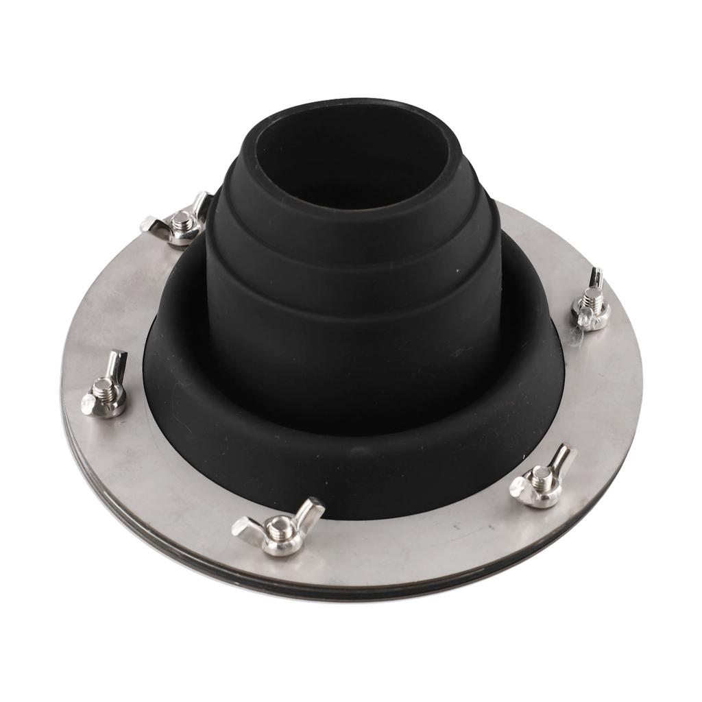 Chimney Silicone Insulation Cover Outdoor Tent Flue Flashing Kit For Camping For Outdoor Use Wear-resistant Materials