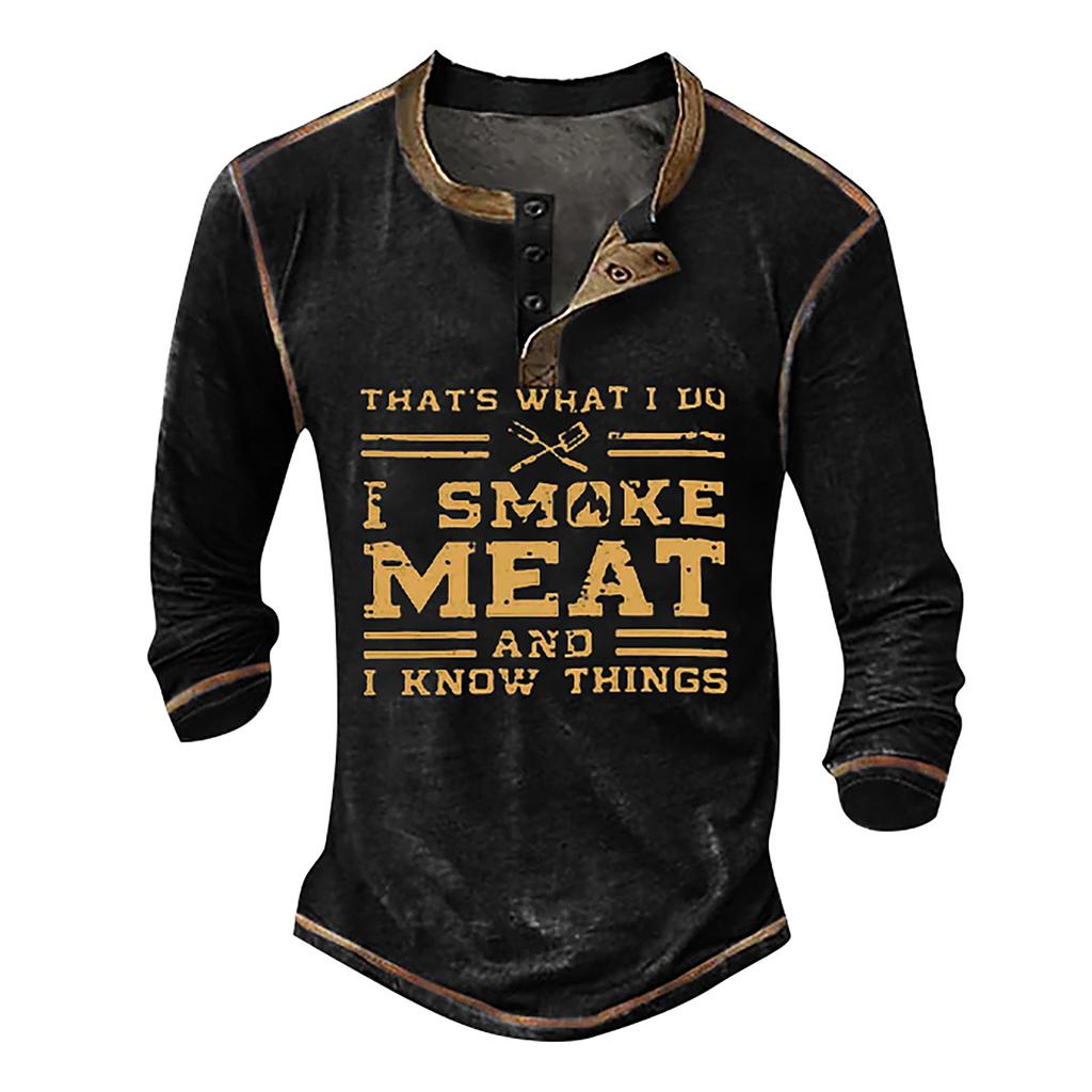 Men's Shirt T-Shirts Graphic Cartoon Clothing 3D Print Casual Wear Long Sleeve Printed Fashion Design Comfortable