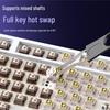 AULA L99 Tri-Mode Wireless Custom Mechanical Keyboard with Smart Screen