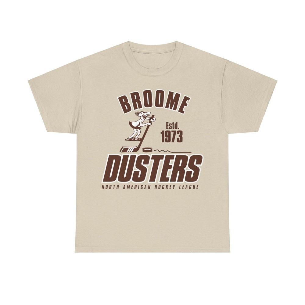 

Broome Dusters Hockey Team 1973 Nostalgic Retro T-shirt Unisex T-Shirt XL
