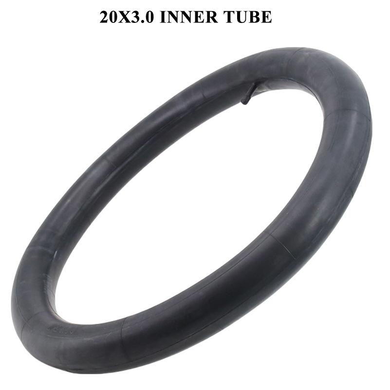 20x3.0 Beach Bicycle Tube Butyl Rubber Bike Inner Tube 20 Inch AV Valve Bicycle Fat Tire Snowmobiles