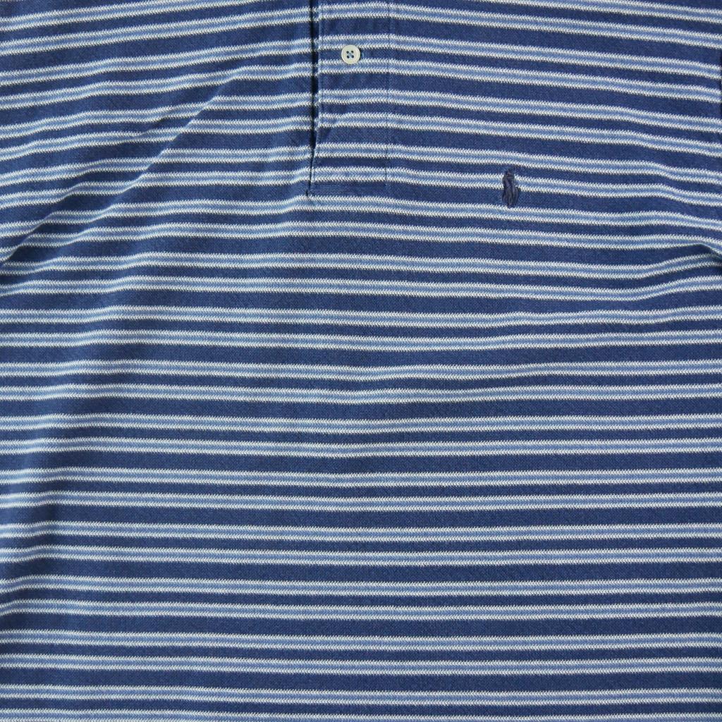 Seconde vie - Polo manches courtes Homme  Y2K Marine - Bon état