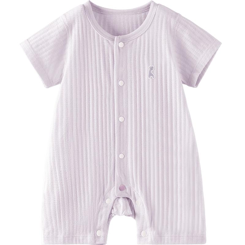 TONGTAI Infant Summer Cotton Short-Sleeve Romper