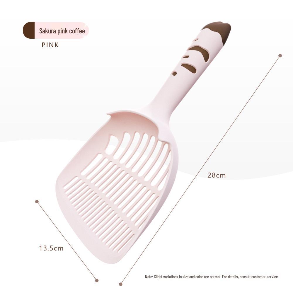 Extra-Large Thickened Cat Litter Scoop with Fine Holes for Tofu Sand