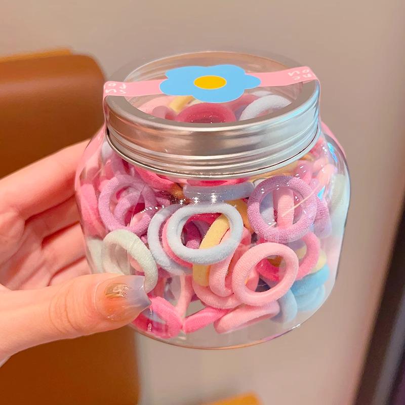Fashionable Hair Ties for Girls - Small Size Rubber Bands and Hair Accessories
