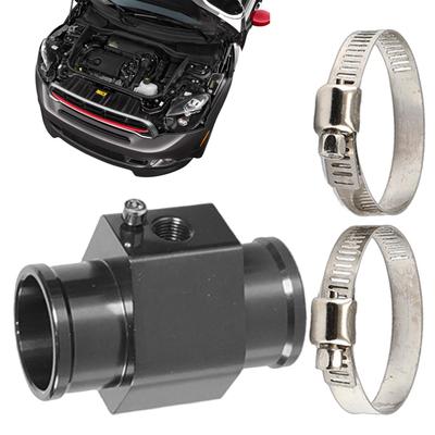 Joint Pipe Gauge, Aluminum Alloy Hose Adapter, Automotive Temperature Fitting Adapter Sensor Gauge