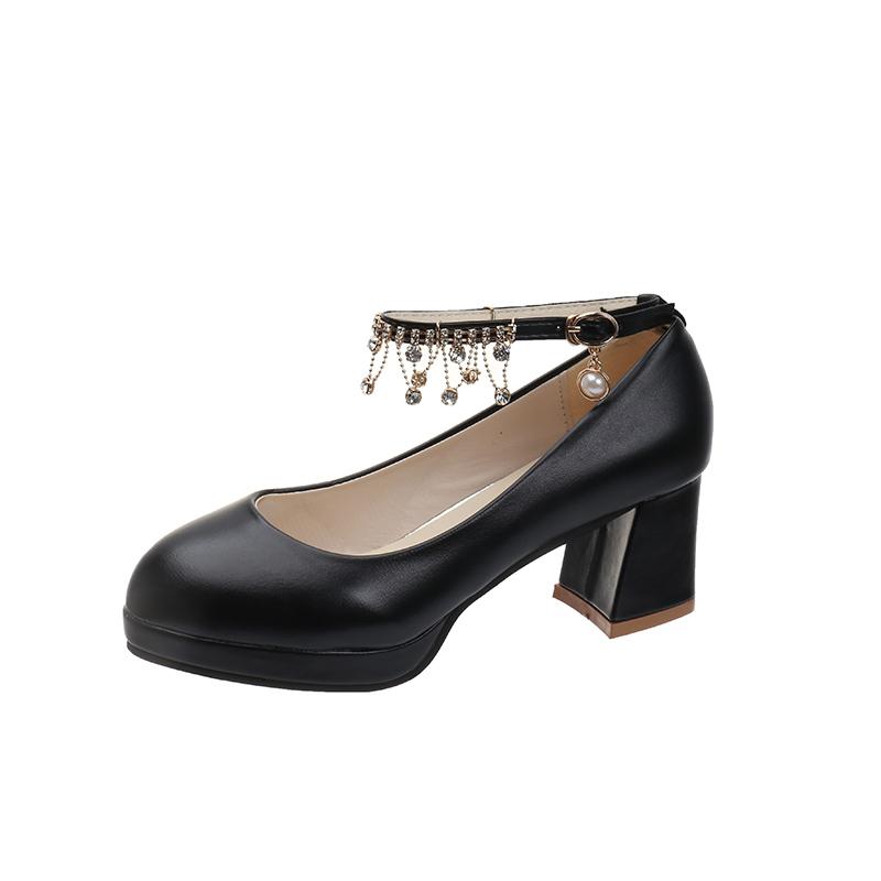 Móda 2024 Bílé dámské svatební boty s diamanty Pásek kolem kotníku Nevěstinské Dámské formální boty Sexy vysoké podpatky Sladké párty boty