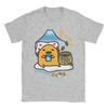 T-shirt Streetwear Miniso Estate Gudetama Hip Hop T-shirt Cotone Giapponese T-shirt Donna Uomo Y2K Basiche Manica Corta T-shirt