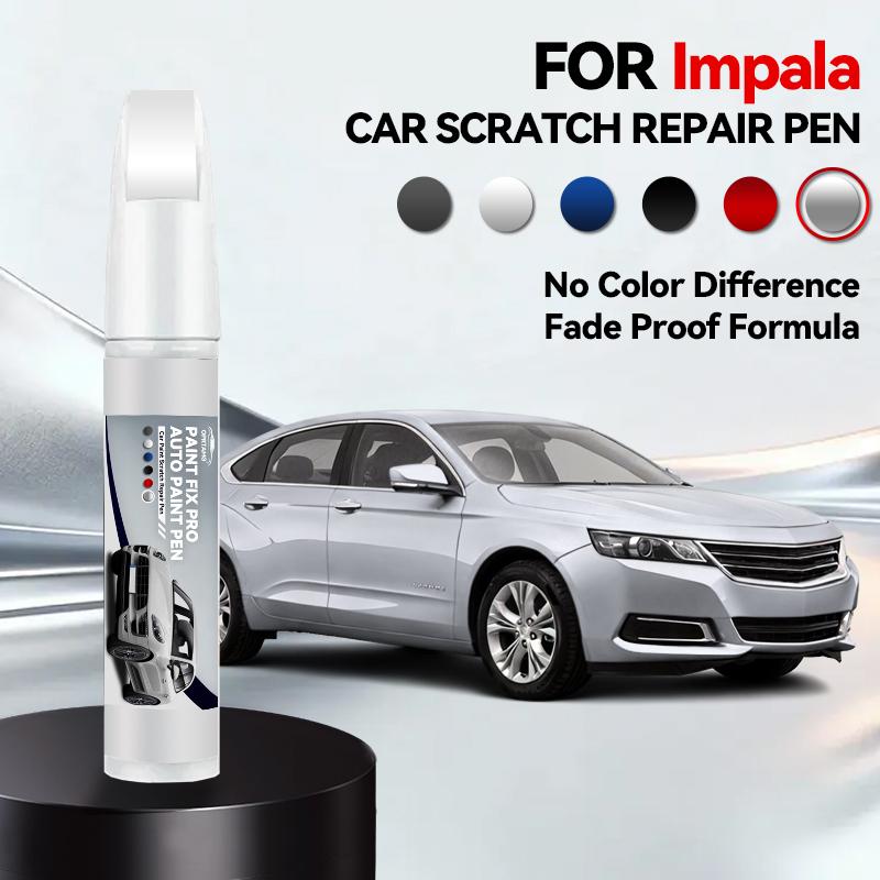 For Chevrolet Impala 1996-2025 Paint Repair Pen Touch Up Scratch Remover DIY Auto Accessories Black White Brown Gray Red Blue