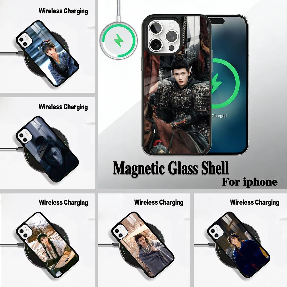 Zhang Linghe & Tian Xiwei Phone Case For IPhone17 16 15 14 13 12 11 Pro Max 16/15/14Plus Wireless Charger Cover Funda