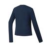 Fila Tennis Fashion Personality Classic Simple Retro Sports Training Comfortable Long Sleeve T-Shirt Women tops Sky-Blue A11W613215FBU