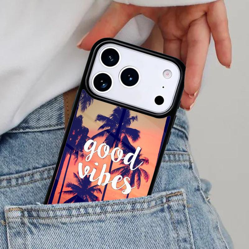 CALIFORNIA PALM TREES Phone Case for iPhone 16e 15 14 13 12 17 Pro Max Plus Air 17pro Cover Coque
