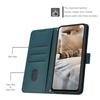 For Google Pixel 7a Case with Strap Cats Imprint Leather Wallet Phone Cover