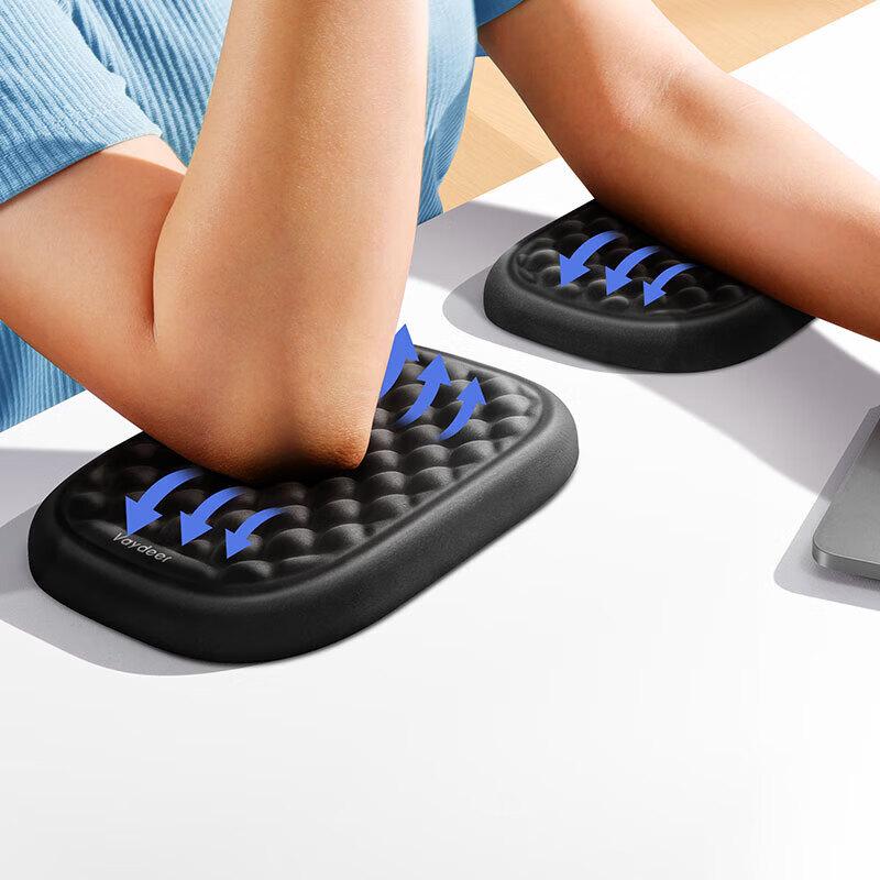 Luwei Memory Foam Desktop Arm Support & Wrist Rest (2-Pack)