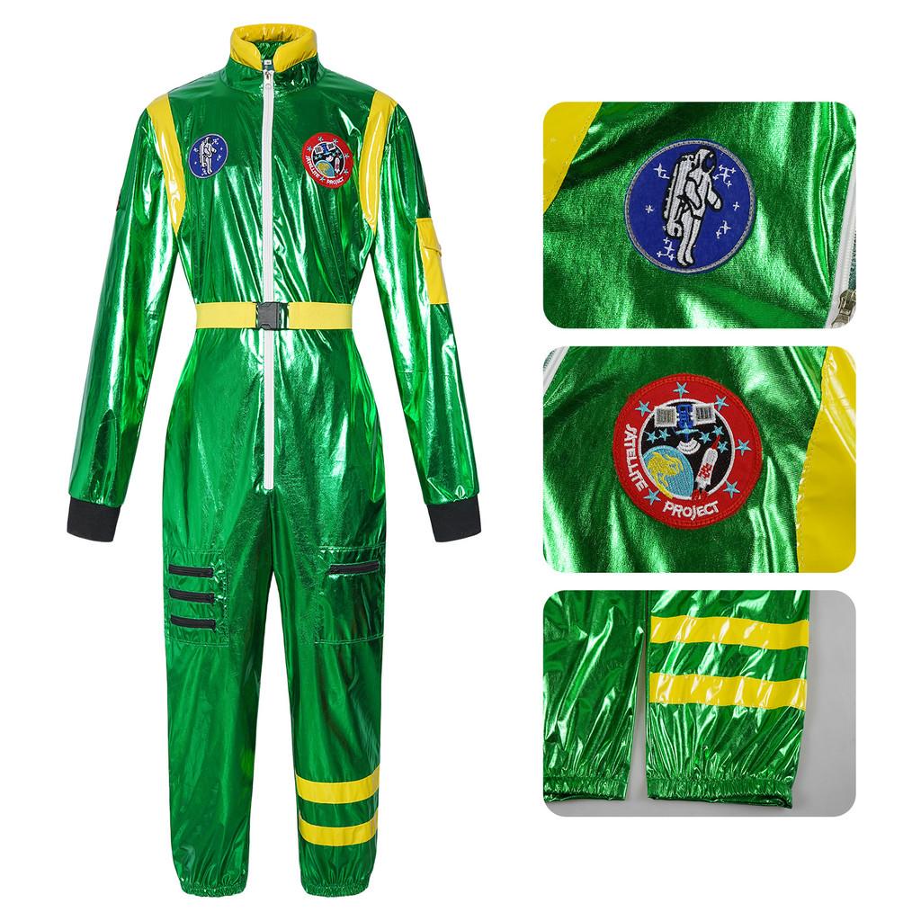Astronaut Cosplay Suit For Adults And Kids With Polyester Fabric For Halloween And Anime Role Play