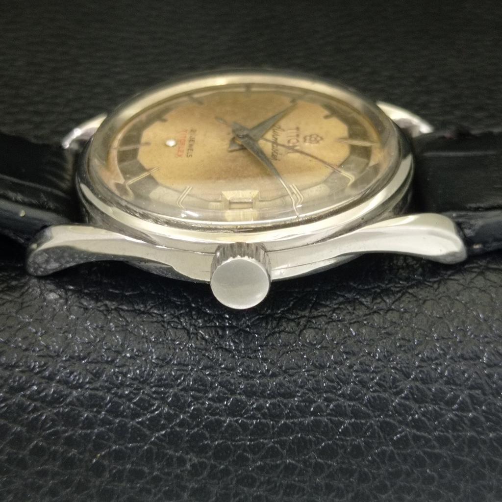 TITONI AIRMASTER TITOFLEX VINTAGE HAND-WINDING SWISS MENS WATCH a703249-1