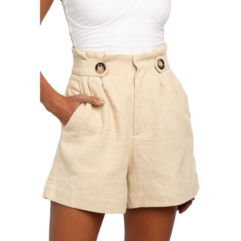 Women's Fashion Casual Solid Color Print High Waist Trousers Pants & Capris