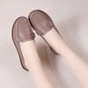 Women's Moccasins Casual Slip On Loafers Lady Summer Breathable Minimalist Flats Soft Walking Shoes for Mother