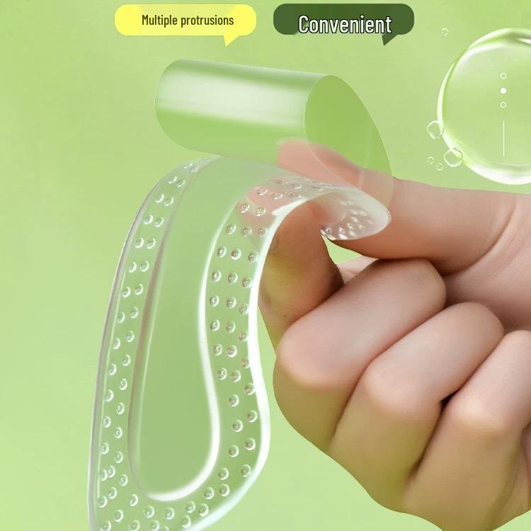 Gel Comfort Adjustable Heel Stickers - Anti-Wear, Anti-Drop, Massage Insoles