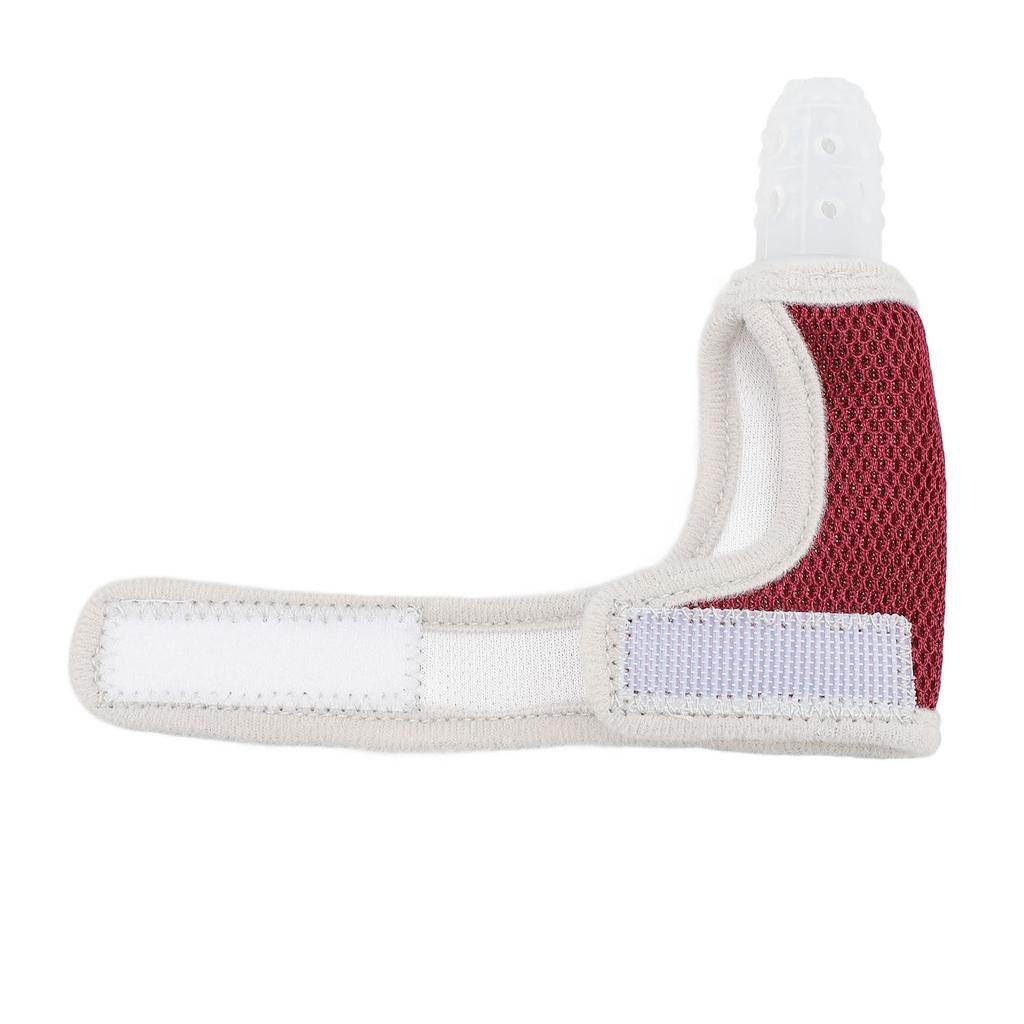 Toddler Finger Guard Silicone Breathable Thumb Sucking Finger Guard with Multiple Massage Bump