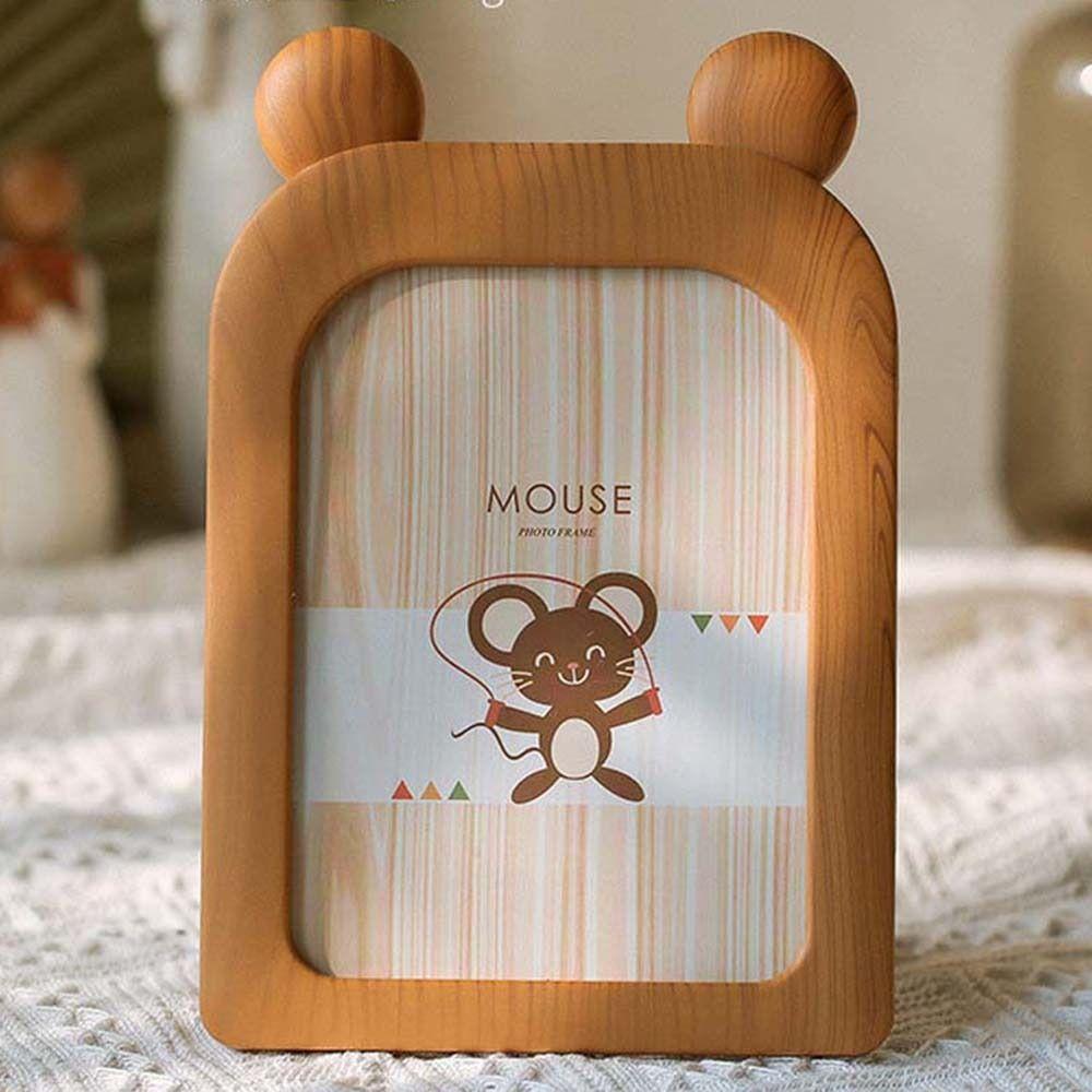 Retro Photo Frame Ornaments DIY Picture Display 7 Inch Wall Mounted Photo Frame  Home Decor