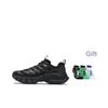 New FILA TRUFFLE Abrasion Resistant Breathable Low Top Running Shoes Men's Black Gray F12M521112FBB