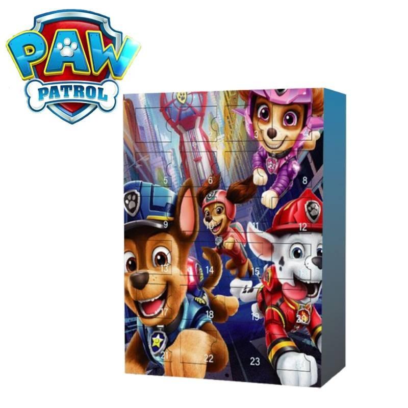 Christmas Paw Patrol Advent Calendar 24 Gifts Box Toys Festivals Doll Countdown