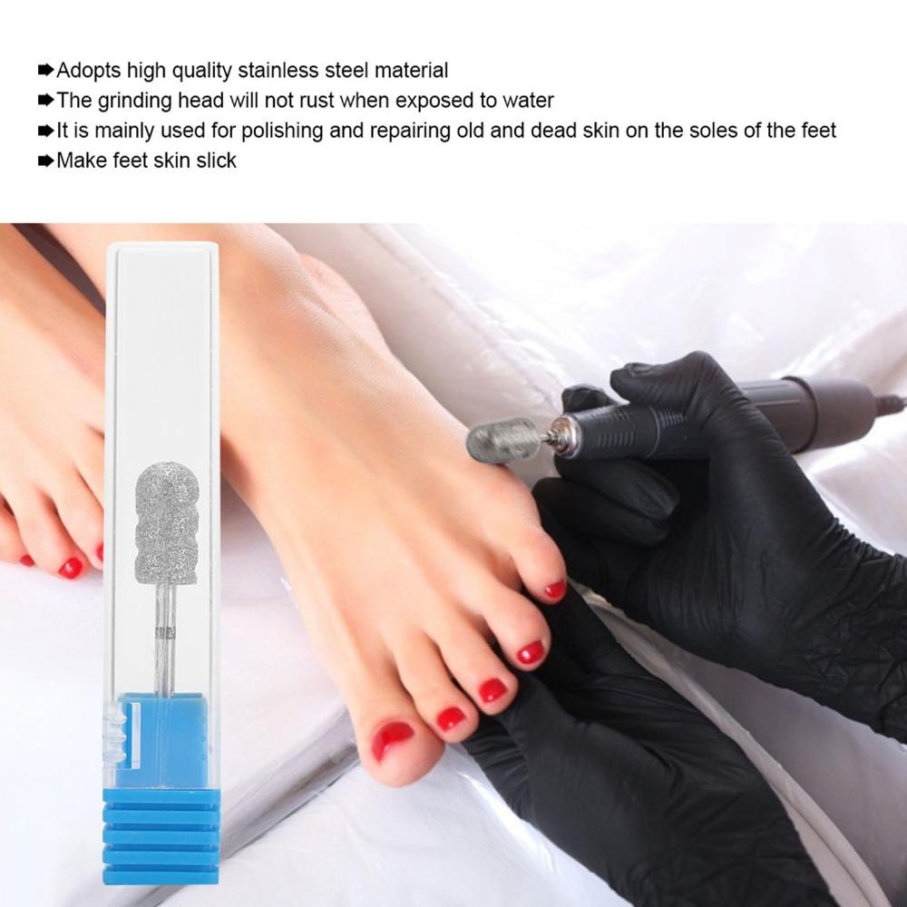 Durable Pedicure Grinding Head Wear-Resistant Callus Sanding Head Foot Nail Polishing