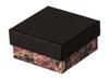 Black Jewelry Box Decorative Flowers Small Flowers