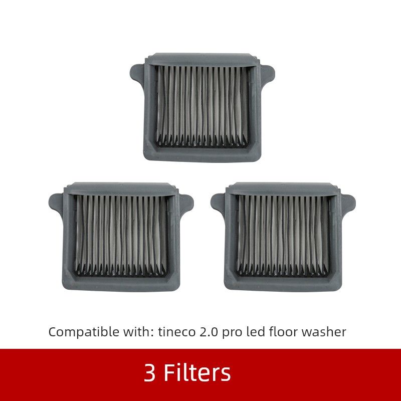 

Suitable for Timko Fuwan 2.0Pro Led/Lcd/C Floor Scrubber Accessories, Roller Brush, Filter Element, Filter Screen, Cleaning Fluid, Consumables [2.0Prolcd/Led] 3 Filter Elements