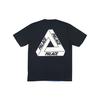 Palace Reverso T-Shirt Black Purple Logo Printing Short Sleeve Unisex 'Black Blue' PAL-SS18-002