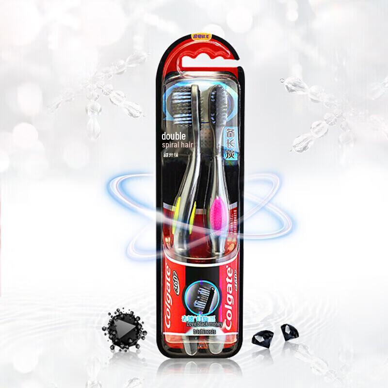 Colgate 360 Binchotan Toothbrush & High Calcium Toothpaste Set