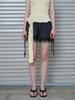 Lami Strap Point Satin Pants (Black Color)