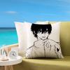 Cchainsaw Man Yoshida Cute Customizable Square Pillowcases Stylish And Soft Perfect For Beds Cars And Sofas