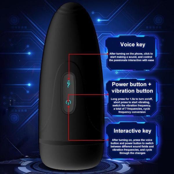 1pc Automatic Male Massager Sucking Vibrator, Electric Massage Cup Adult Products for Men