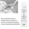 Turntables Cartridge Stylus Alignment Gauges Stylus Calibration Protractors for Audiophiles and Vinyls Enthusiasts